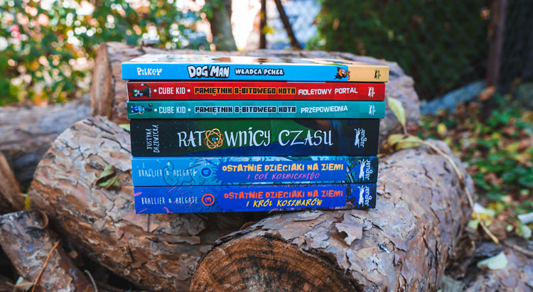 6 książek dla dzieci, które umilą jesienny wieczór